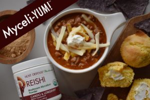 Reishi Mushroom Chili- for Super Bowl Sunday!!!! chili recipe mycelium 300x200 - Reishi Mushroom Chili- for Super Bowl Sunday!!!!